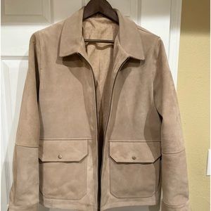 Mens vintage Suede rumble rider Jacket